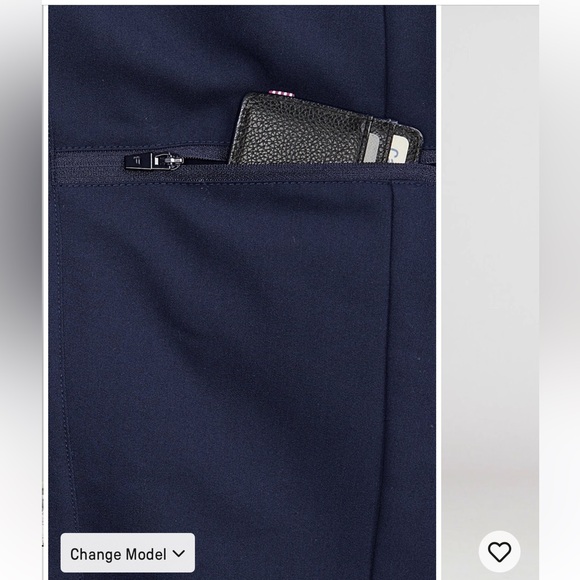 Fabletics Scrubs On Call Joggers Navy - Picture 8 of 10